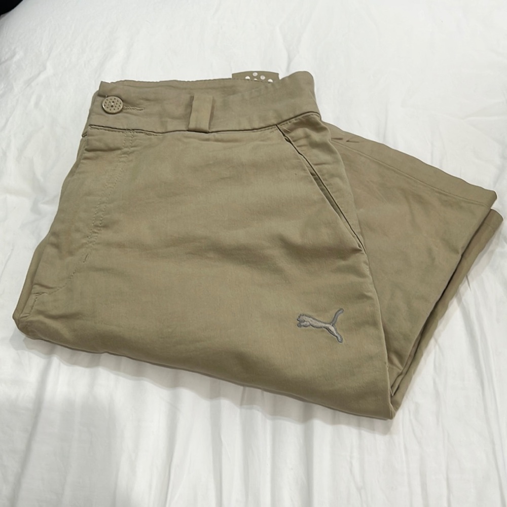 Puma Men’s Golf Short Size 28 Tan